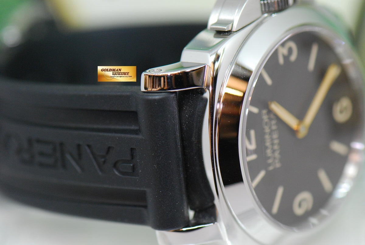 [SOLD] PANERAI LUMINOR MARINA 44mm TOBACCO BROWN DIAL PAM 390 MANUAL (MINT)