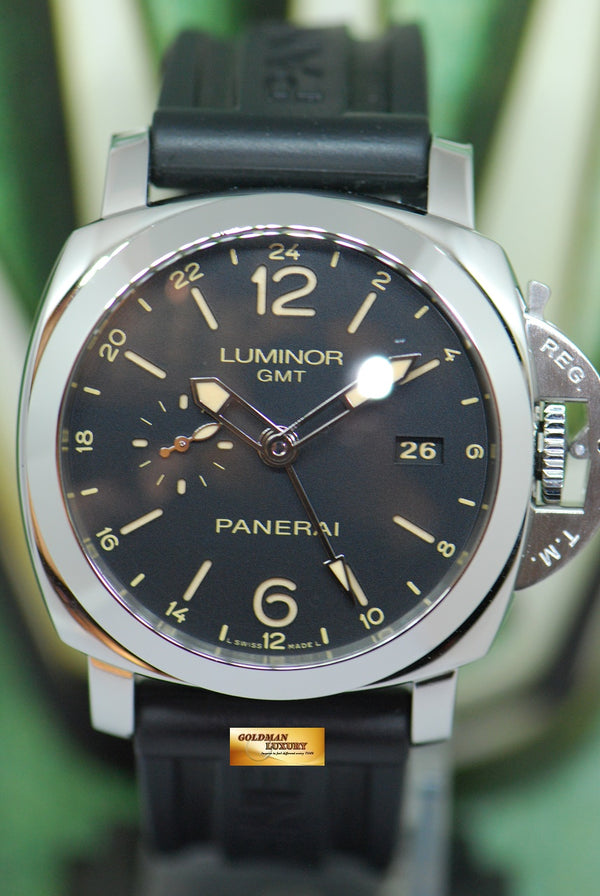 [SOLD] PANERAI LUMINOR MARINA 1950 44mm TOBACCO DIAL GMT AUTOMATIC PAM 531 (MINT)