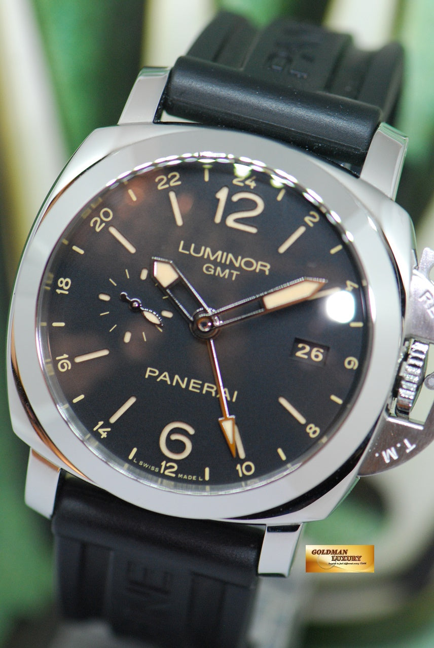 [SOLD] PANERAI LUMINOR MARINA 1950 44mm TOBACCO DIAL GMT AUTOMATIC PAM 531 (MINT)