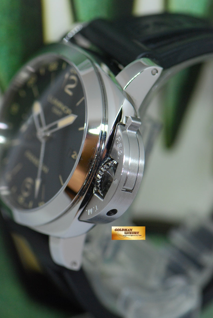 [SOLD] PANERAI LUMINOR MARINA 1950 44mm TOBACCO DIAL GMT AUTOMATIC PAM 531 (MINT)