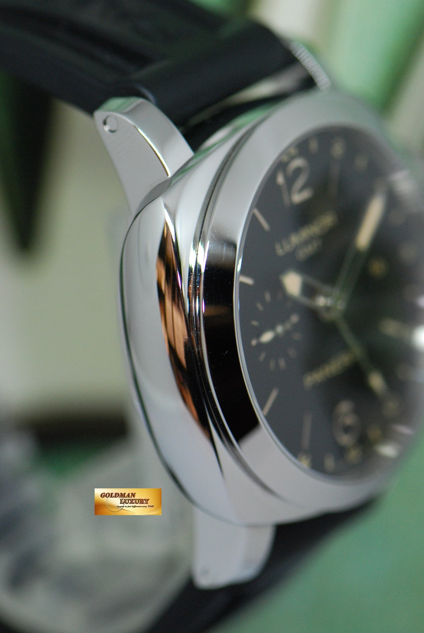 [SOLD] PANERAI LUMINOR MARINA 1950 44mm TOBACCO DIAL GMT AUTOMATIC PAM 531 (MINT)