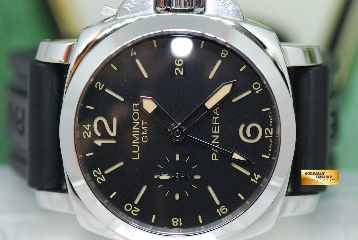 [SOLD] PANERAI LUMINOR MARINA 1950 44mm TOBACCO DIAL GMT AUTOMATIC PAM 531 (MINT)