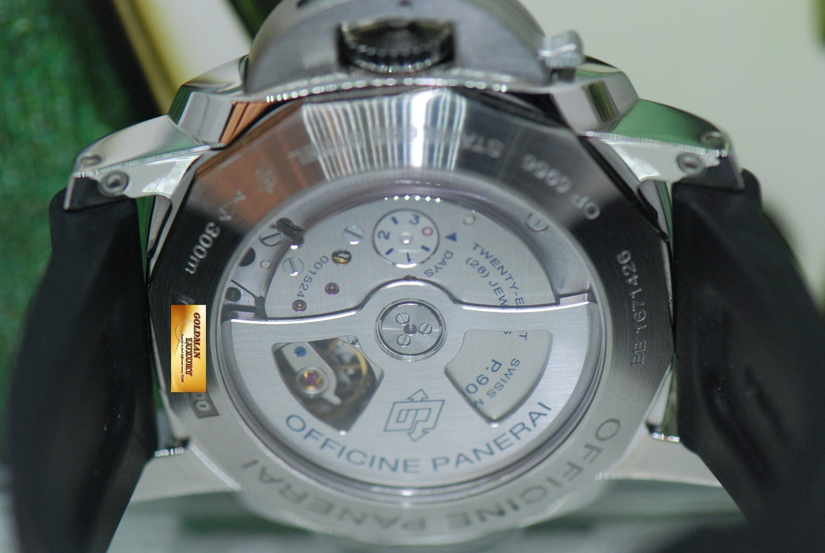 [SOLD] PANERAI LUMINOR MARINA 1950 44mm TOBACCO DIAL GMT AUTOMATIC PAM 531 (MINT)