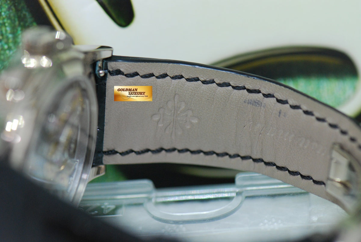 [SOLD] PATEK PHILIPPE COMPLICATION CHRONOGRAPH 18K WHITE GOLD MANUAL 5170G-01 (MINT)