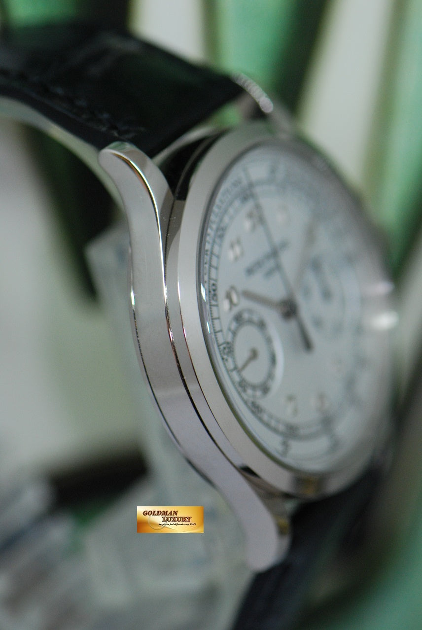[SOLD] PATEK PHILIPPE COMPLICATION CHRONOGRAPH 18K WHITE GOLD MANUAL 5170G-01 (MINT)