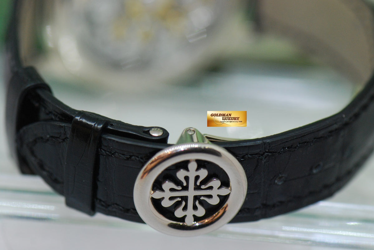 [SOLD] PATEK PHILIPPE COMPLICATION CHRONOGRAPH 18K WHITE GOLD MANUAL 5170G-01 (MINT)