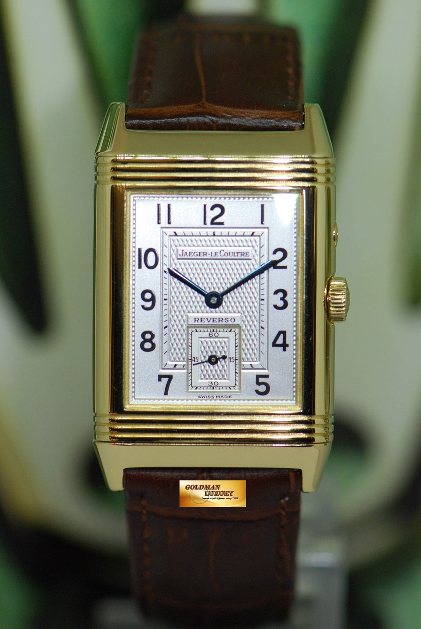 [SOLD] JLC REVERSO 18K YELLOW GOLD DAY & NIGHT DUO-FACE MANUAL WINDING 270.1.54 (MINT)