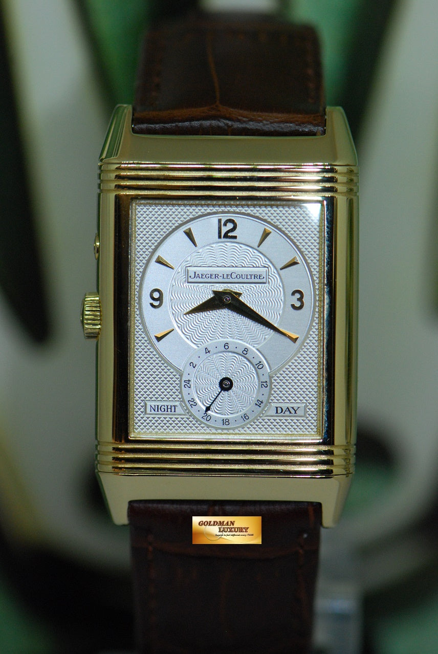 [SOLD] JLC REVERSO 18K YELLOW GOLD DAY & NIGHT DUO-FACE MANUAL WINDING 270.1.54 (MINT)