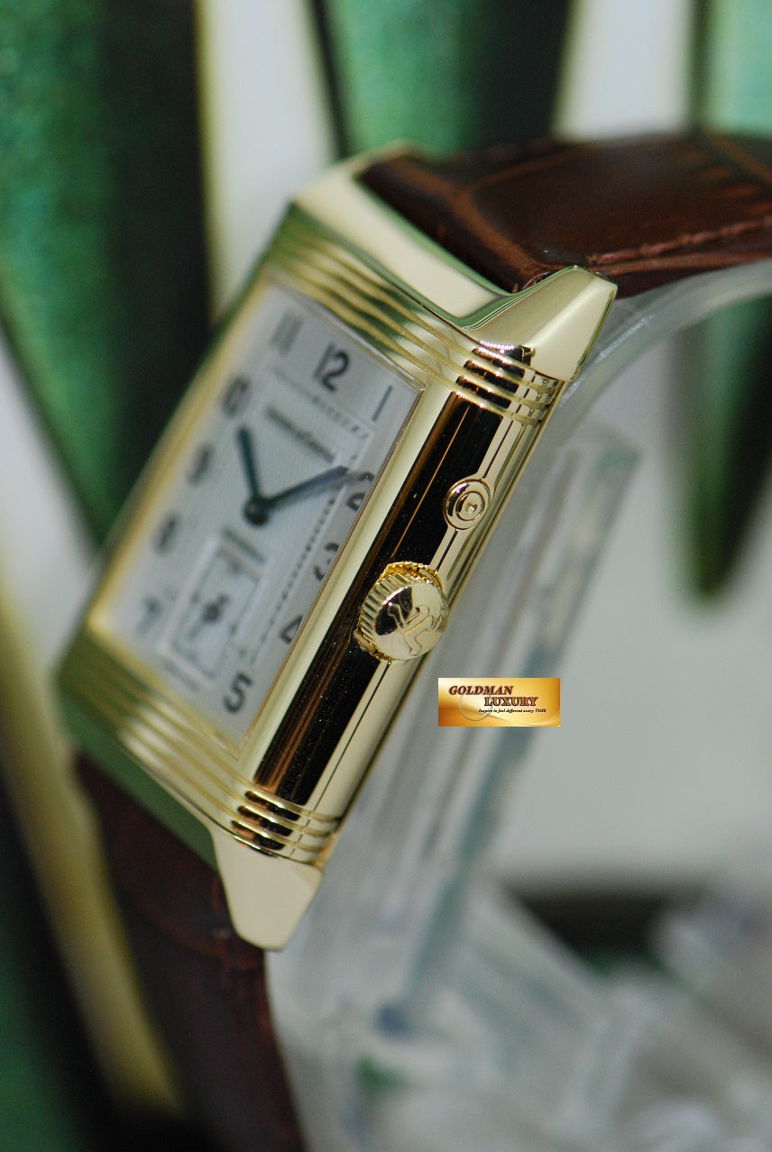 [SOLD] JLC REVERSO 18K YELLOW GOLD DAY & NIGHT DUO-FACE MANUAL WINDING 270.1.54 (MINT)