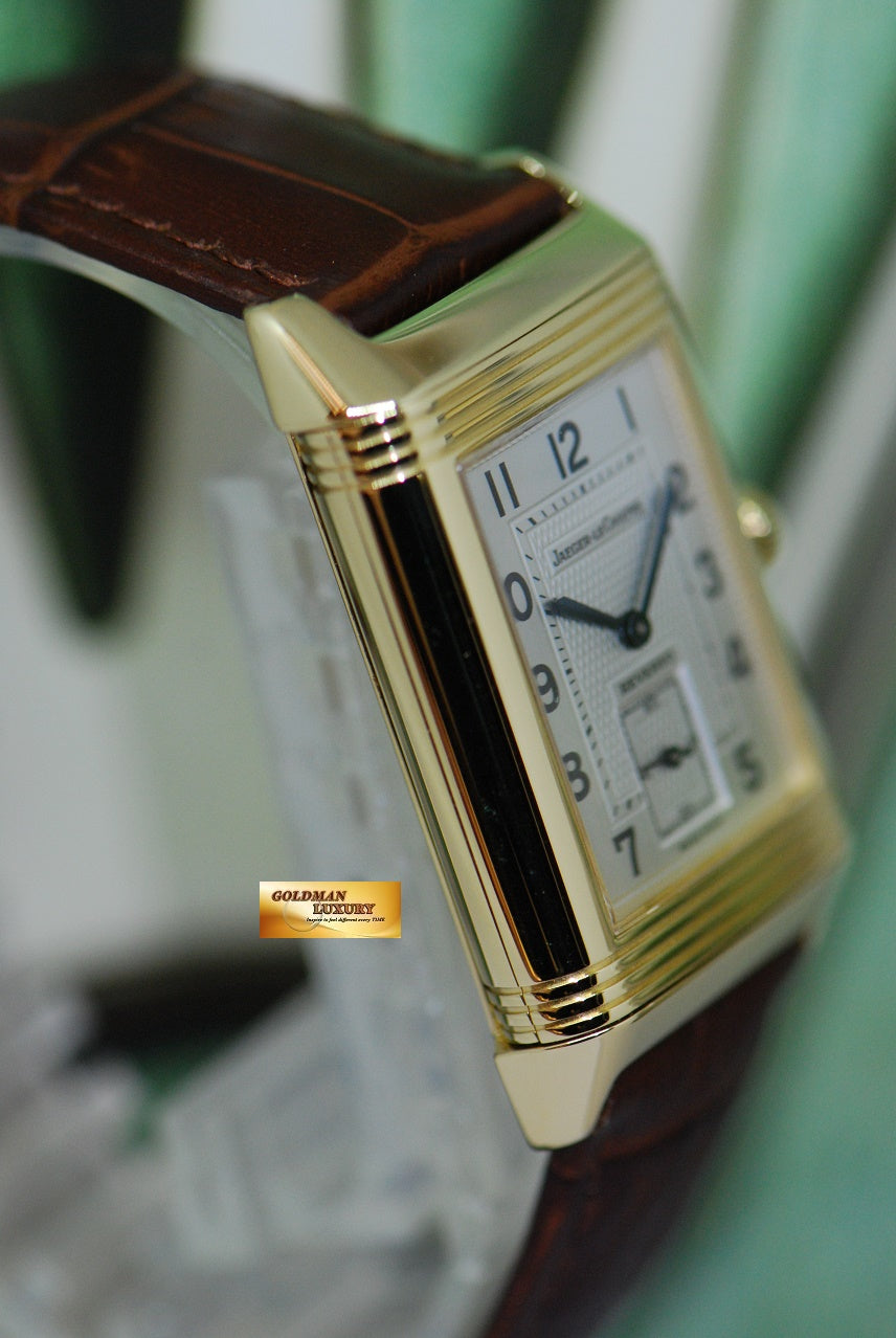 [SOLD] JLC REVERSO 18K YELLOW GOLD DAY & NIGHT DUO-FACE MANUAL WINDING 270.1.54 (MINT)