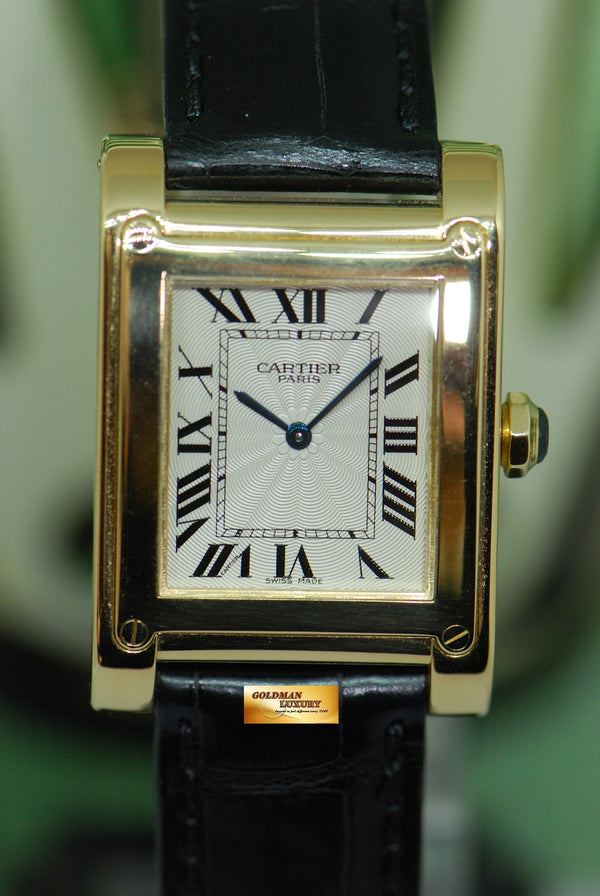 [SOLD] LOUIS CARTIER TANK XL PRIVEE COLLECTION 18K YELLOW GOLD MANUAL WINDING 2608F (MINT)