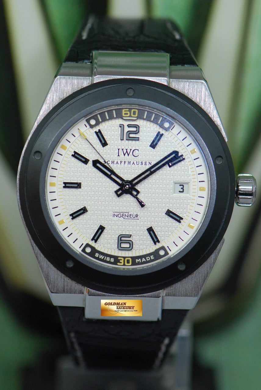 [SOLD] IWC INGENIEUR CLIMATE ACTION 44mm AUTOMATIC SS IW3234-02 (LIMITED EDITION OF 1000) (MINT)