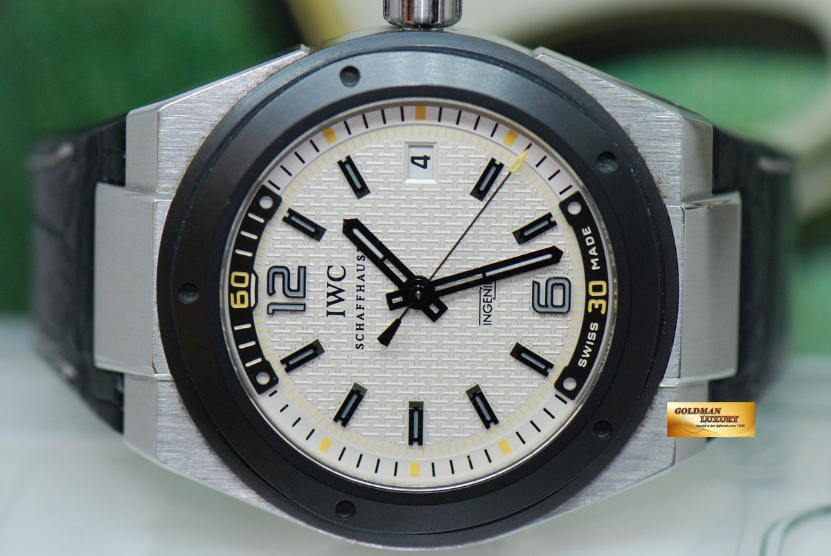 [SOLD] IWC INGENIEUR CLIMATE ACTION 44mm AUTOMATIC SS IW3234-02 (LIMITED EDITION OF 1000) (MINT)