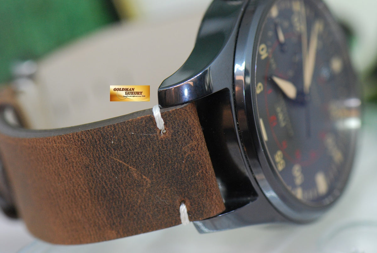 [SOLD] IWC BIG PILOT TOP GUN MIRAMAR 48mm 7 DAYS POWER RESERVE METALLIC CERAMIC CASE AUTOMATIC IW5019-02 (MINT)