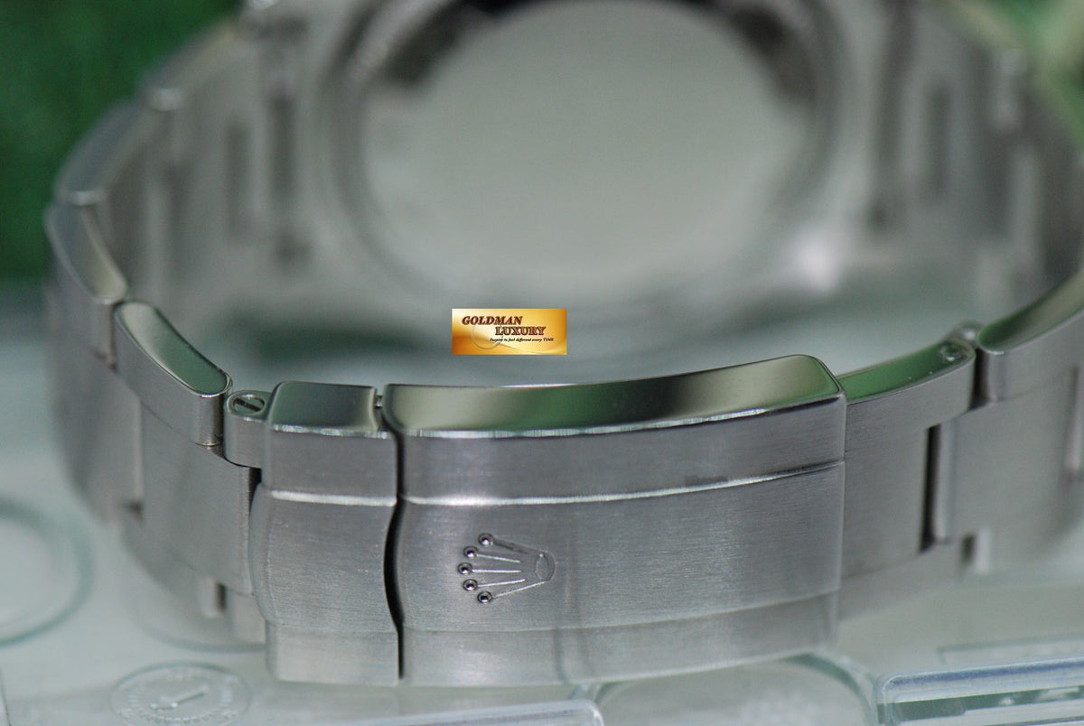 [SOLD] ROLEX OYSTER AIR-KING 34mm “ENGINE-TURN BEZEL” SILVER AUTOMATIC 114210 (MINT)