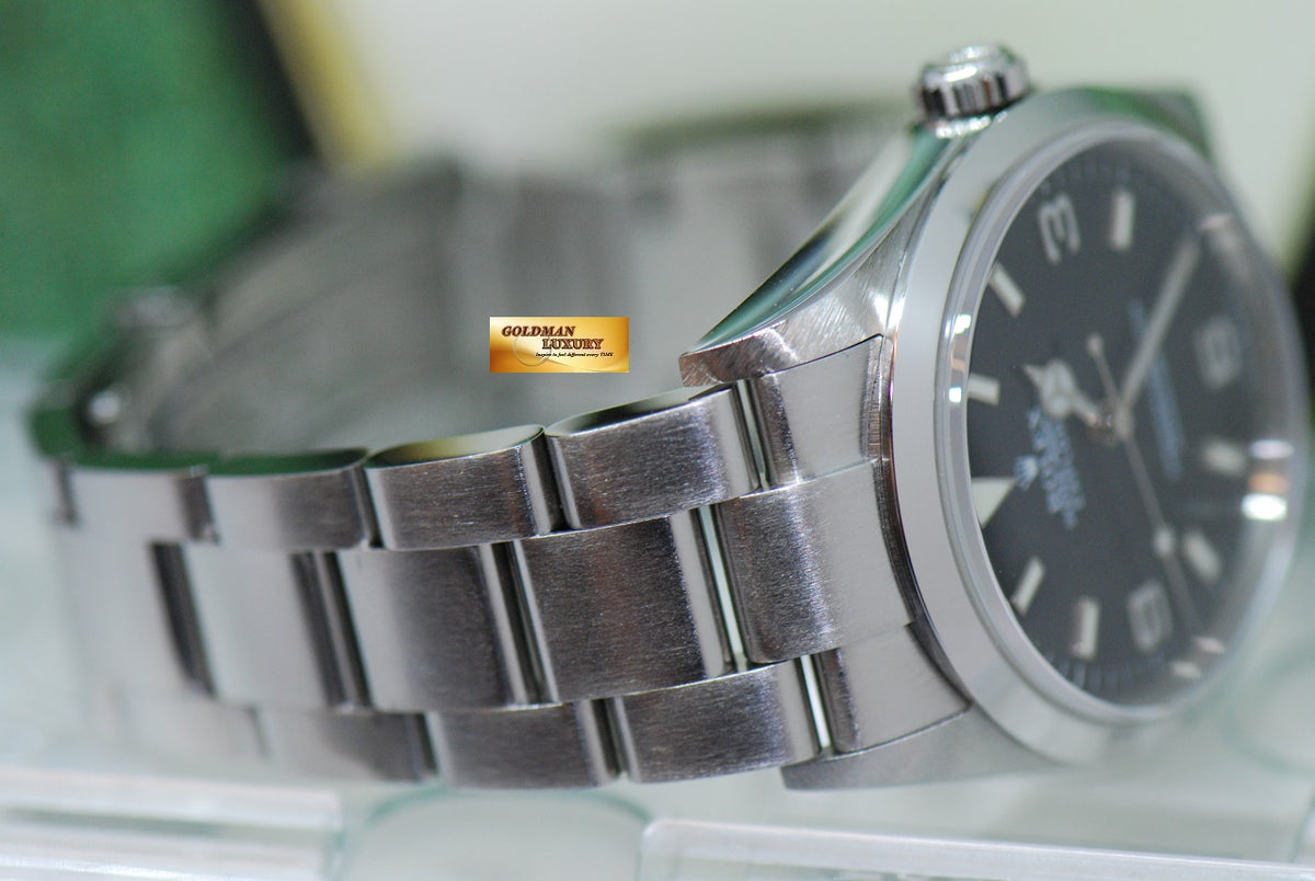 [SOLD] ROLEX OYSTER PERPETUAL EXPLORER 36mm (Non-Lumed 3,6,9) AUTOMATIC 114270 (MINT)