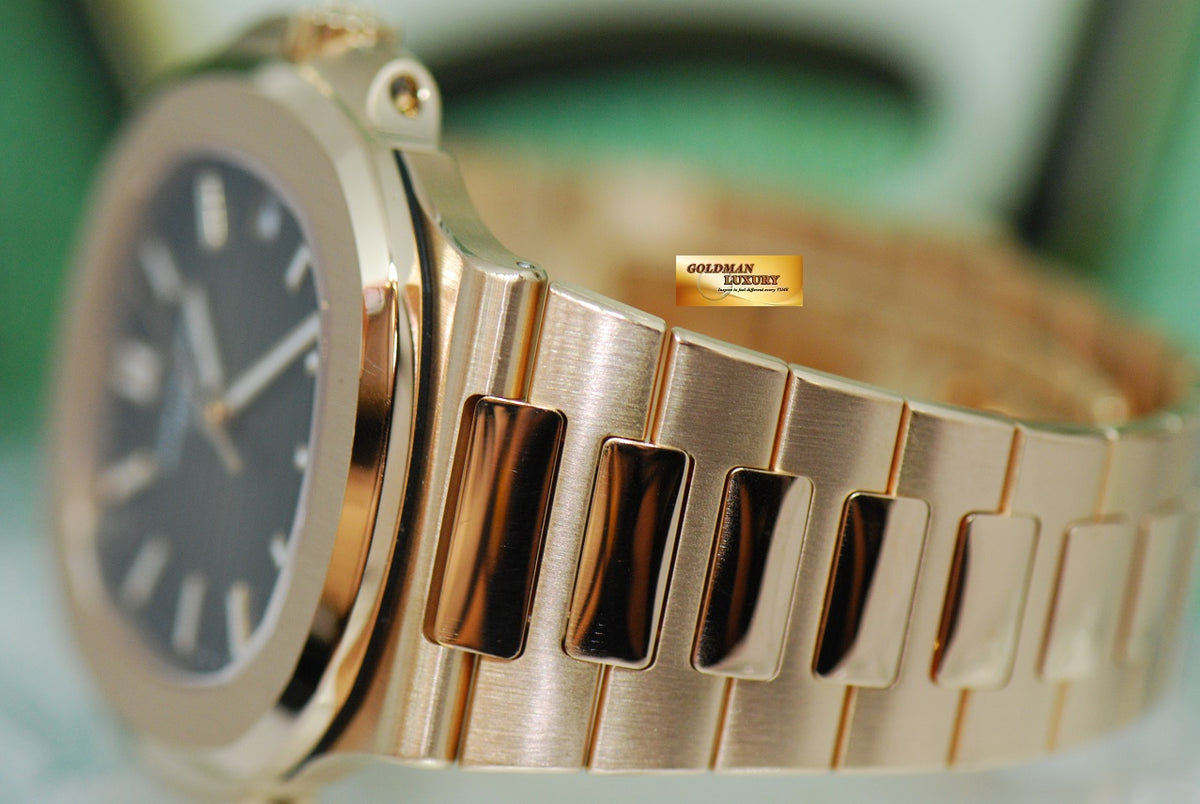[SOLD] PATEK PHILIPPE NAUTILUS 18K ROSE GOLD AUTOMATIC 5711/1R (LNIB) (UNPOLISHED)