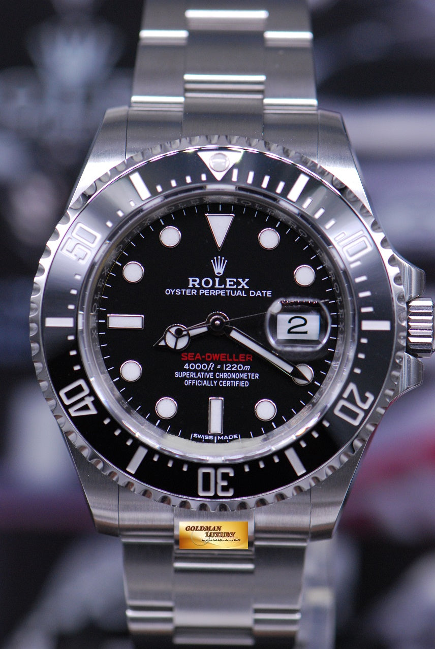[SOLD] ROLEX OYSTER RED SEA-DWELLER 50TH ANNIVERSARY CERAMIC Ref : 126600 (NEW-UNWORN)