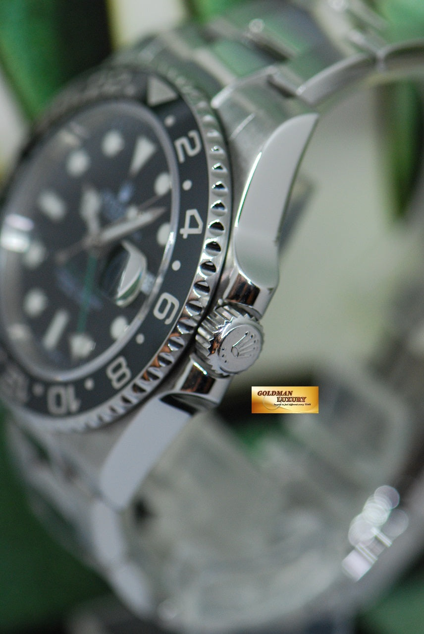 [SOLD] ROLEX OYSTER PERPETUAL GMT-MASTER II CERAMIC BLACK 116710LN (LNIB)