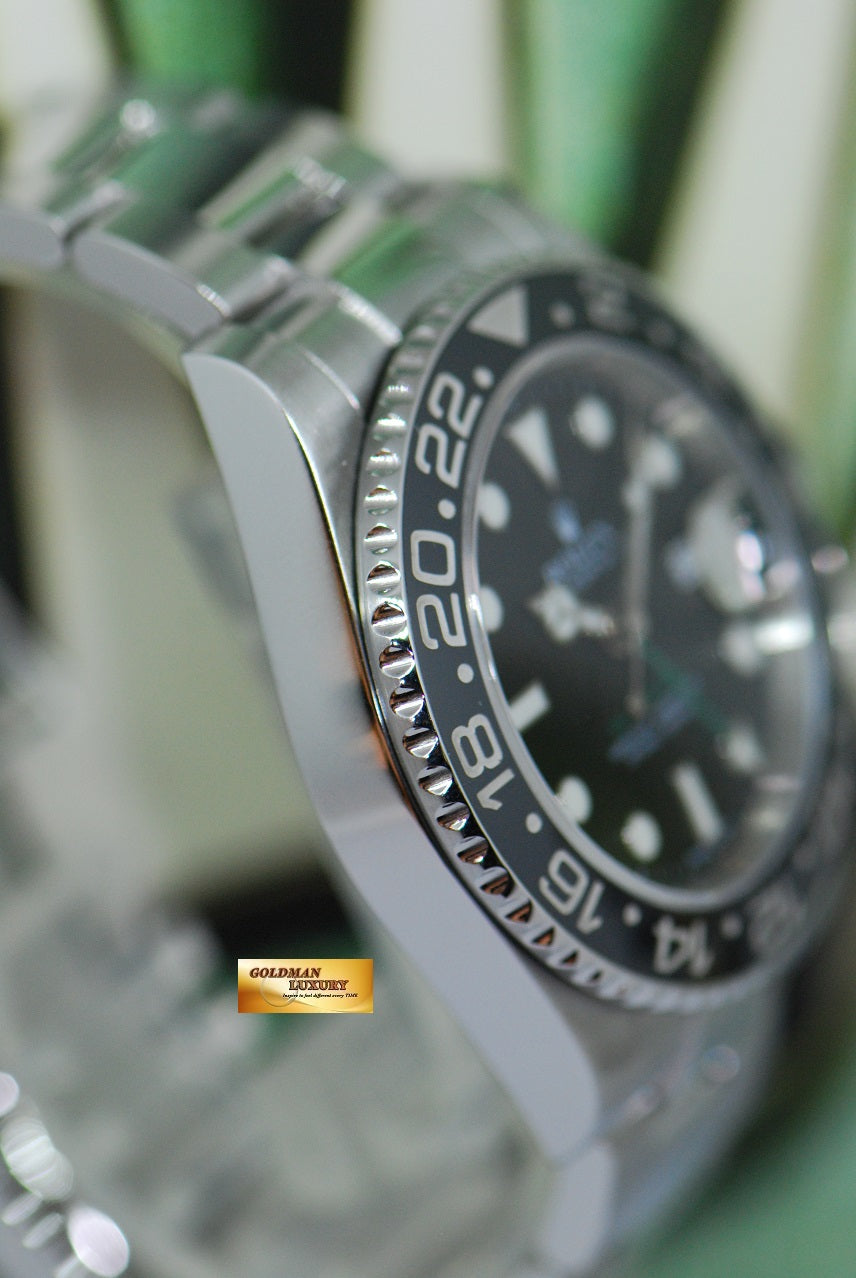 [SOLD] ROLEX OYSTER PERPETUAL GMT-MASTER II CERAMIC BLACK 116710LN (LNIB)