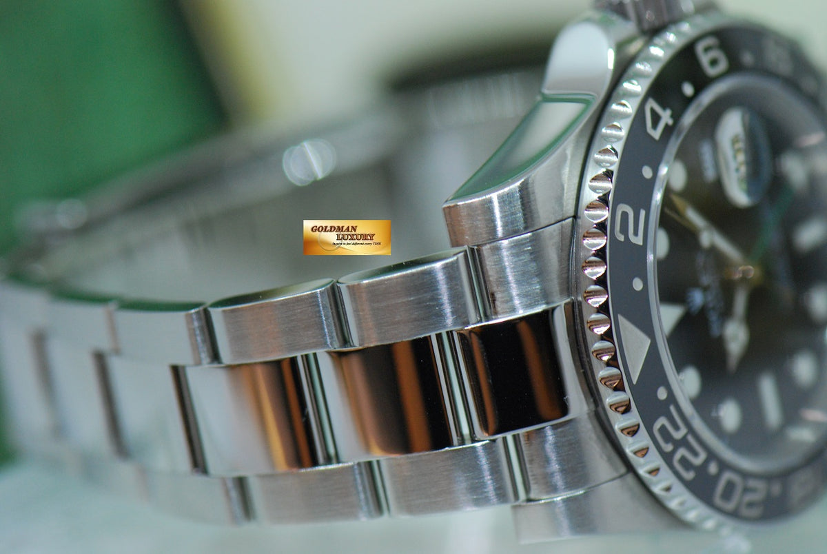 [SOLD] ROLEX OYSTER PERPETUAL GMT-MASTER II CERAMIC BLACK 116710LN (LNIB)