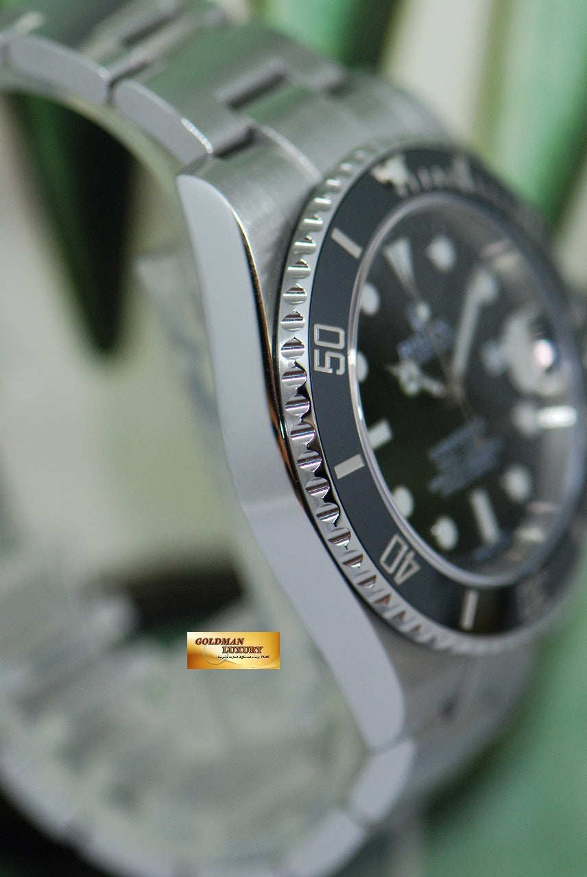[SOLD] ROLEX OYSTER PERPETUAL SUBMARINER CERAMIC BLACK 116610LN (MINT)