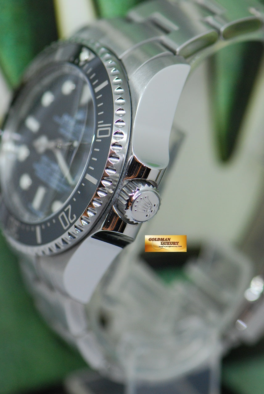[SOLD] ROLEX OYSTER PERPETUAL DEEPSEA MARK 1 DIAL 44mm CERAMIC BLACK 116660LN (MINT)