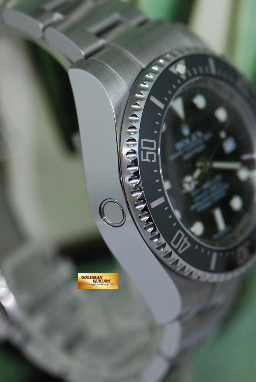 [SOLD] ROLEX OYSTER PERPETUAL DEEPSEA MARK 1 DIAL 44mm CERAMIC BLACK 116660LN (MINT)