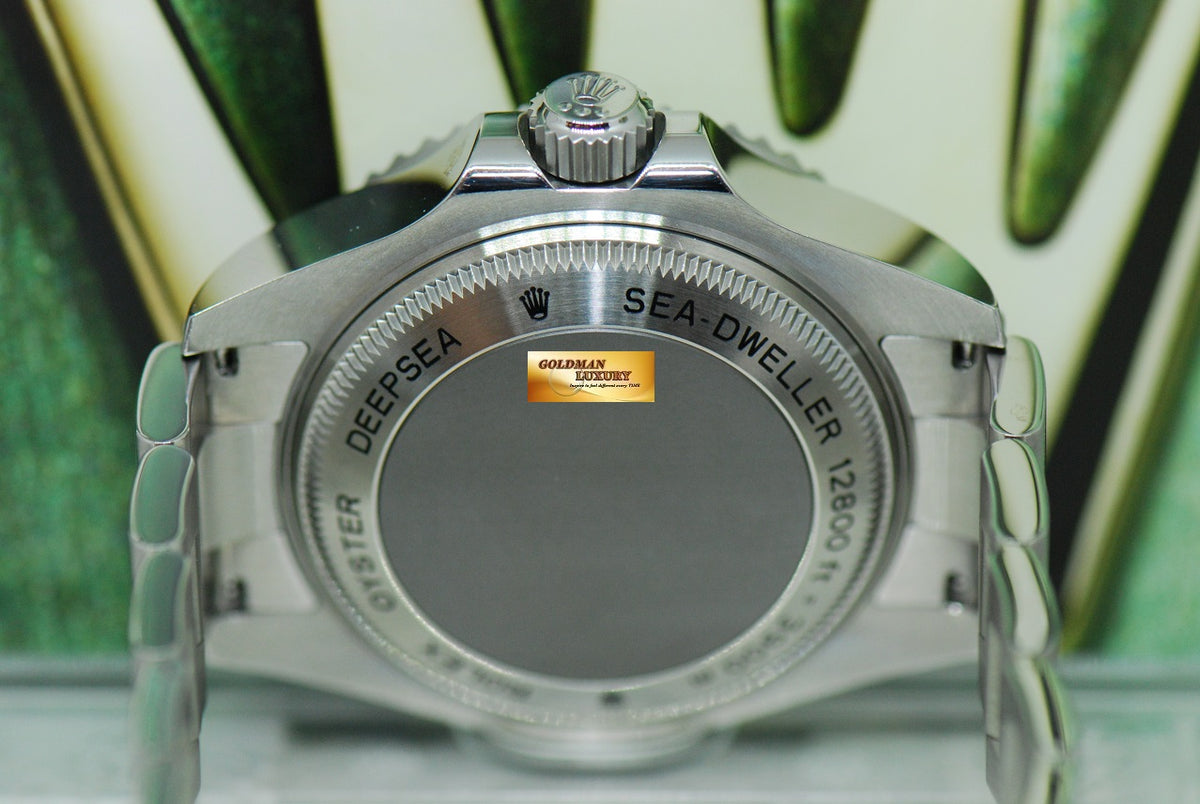 [SOLD] ROLEX OYSTER PERPETUAL DEEPSEA MARK 1 DIAL 44mm CERAMIC BLACK 116660LN (MINT)