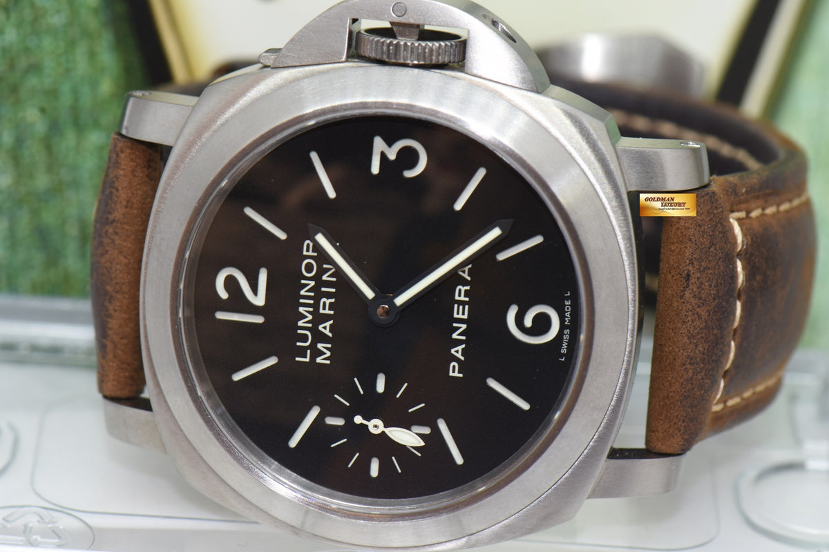 [SOLD] PANERAI LUMINOR MARINA TITANIUM 44mm MANUAL PAM 177 (NEAR MINT)