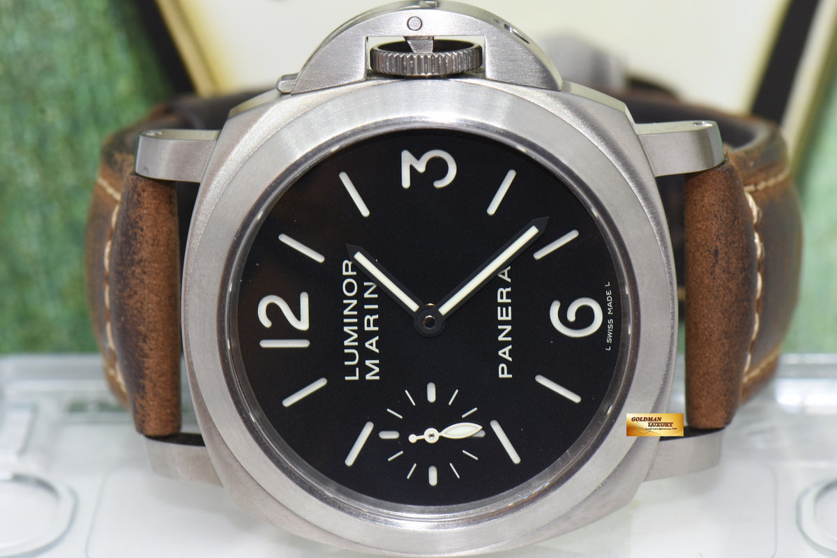 [SOLD] PANERAI LUMINOR MARINA TITANIUM 44mm MANUAL PAM 177 (NEAR MINT)