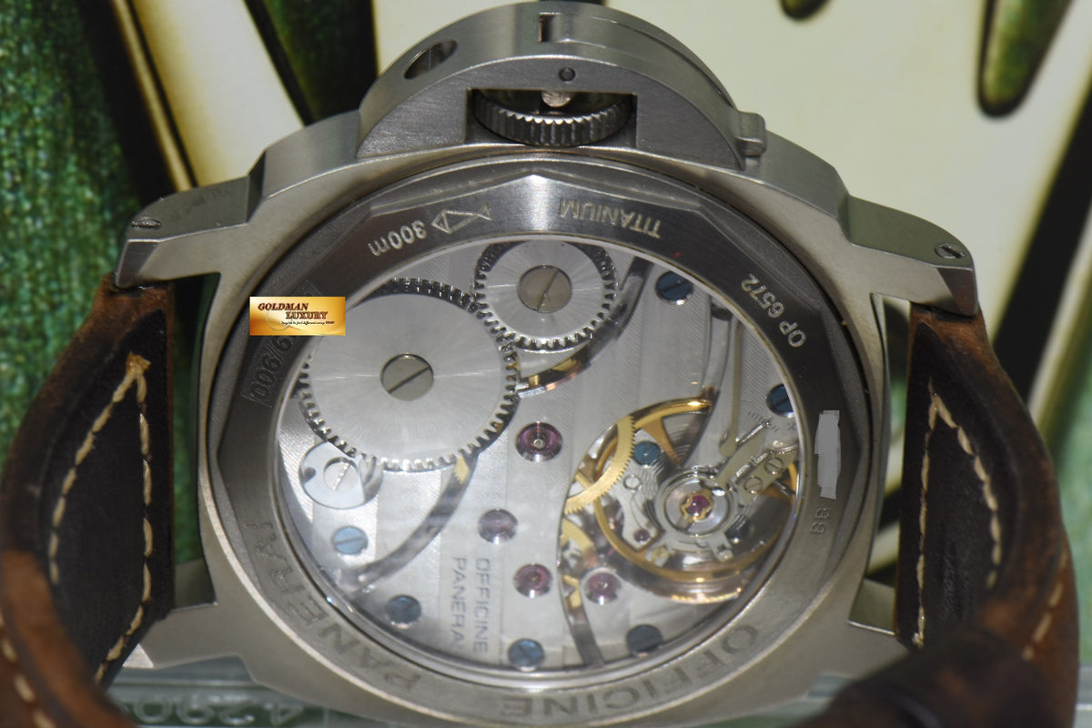 [SOLD] PANERAI LUMINOR MARINA TITANIUM 44mm MANUAL PAM 177 (NEAR MINT)