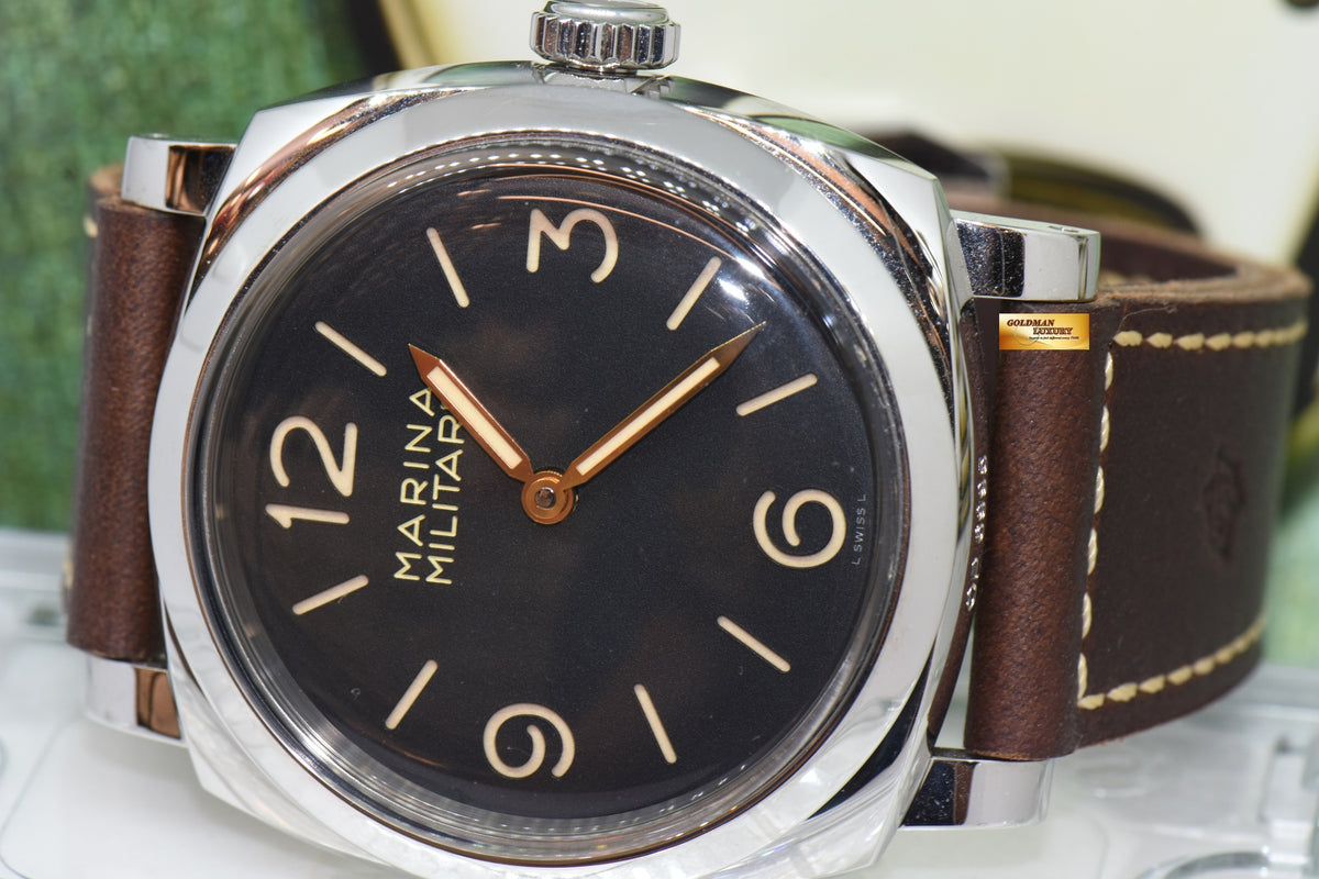 [SOLD] PANERAI MARINA MILITARE 1940 SS 47mm MANUAL LIMITED EDITION PAM 587 (UNWORN)