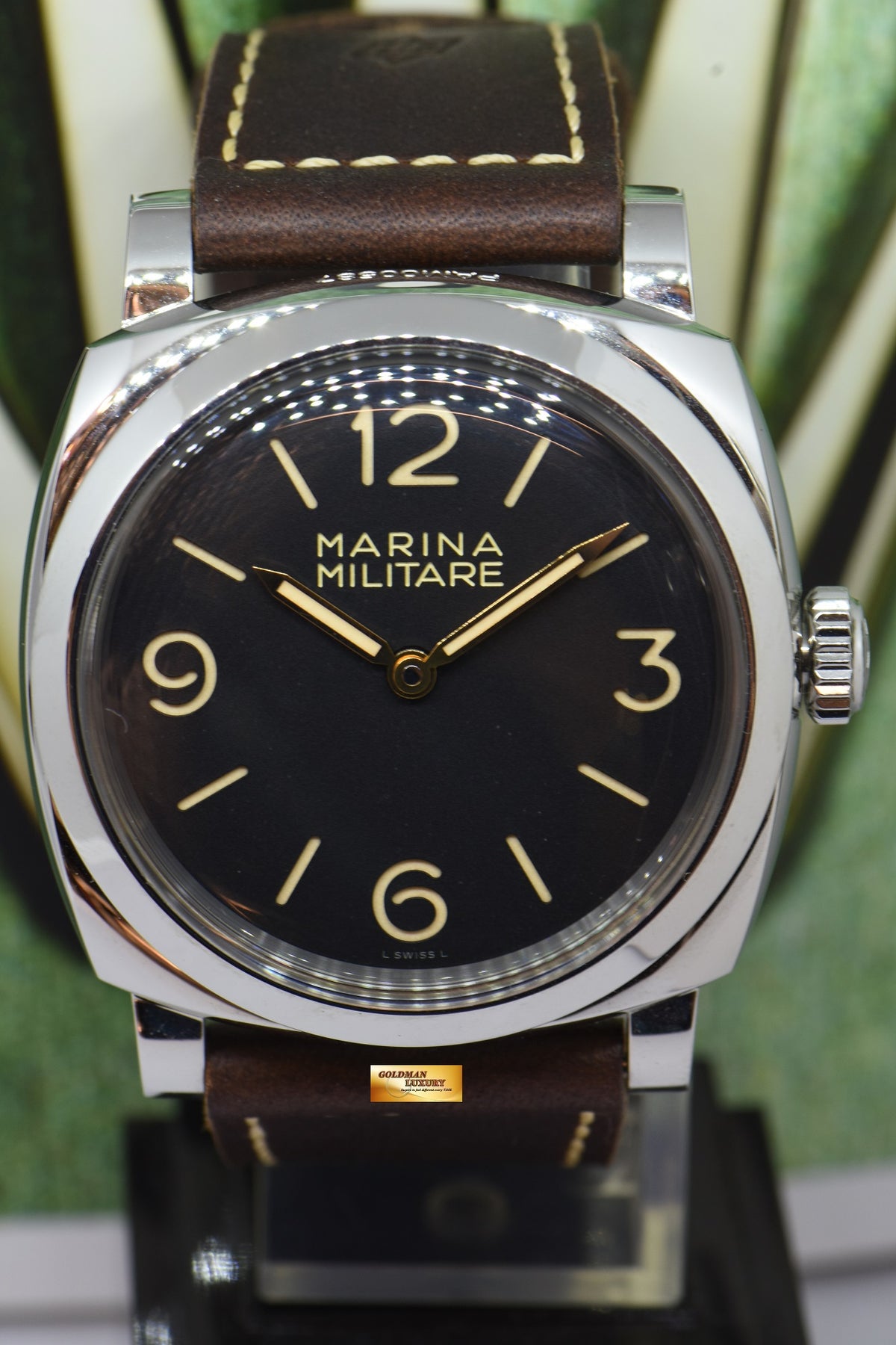 [SOLD] PANERAI MARINA MILITARE 1940 SS 47mm MANUAL LIMITED EDITION PAM 587 (UNWORN)