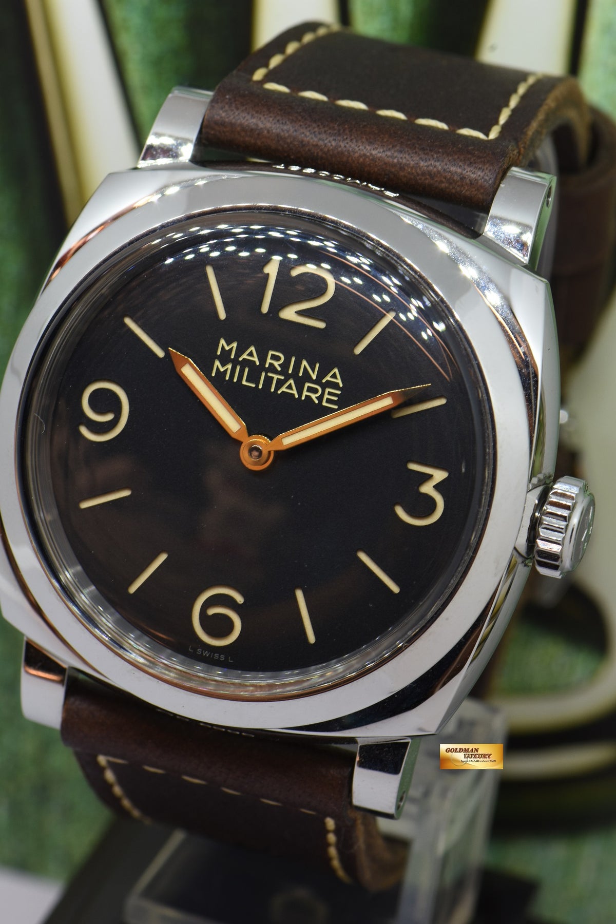 [SOLD] PANERAI MARINA MILITARE 1940 SS 47mm MANUAL LIMITED EDITION PAM 587 (UNWORN)