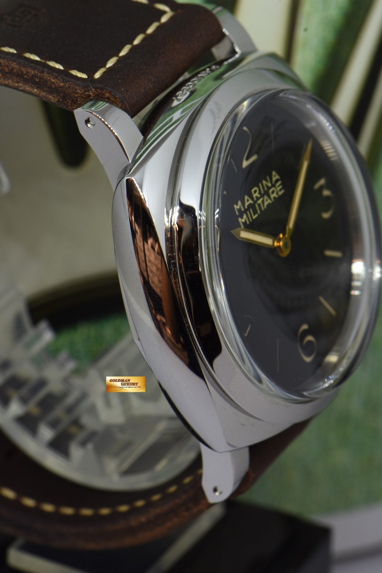 SOLD PANERAI MARINA MILITARE 1940 SS 47mm MANUAL LIMITED EDITION PAM Goldman Luxury
