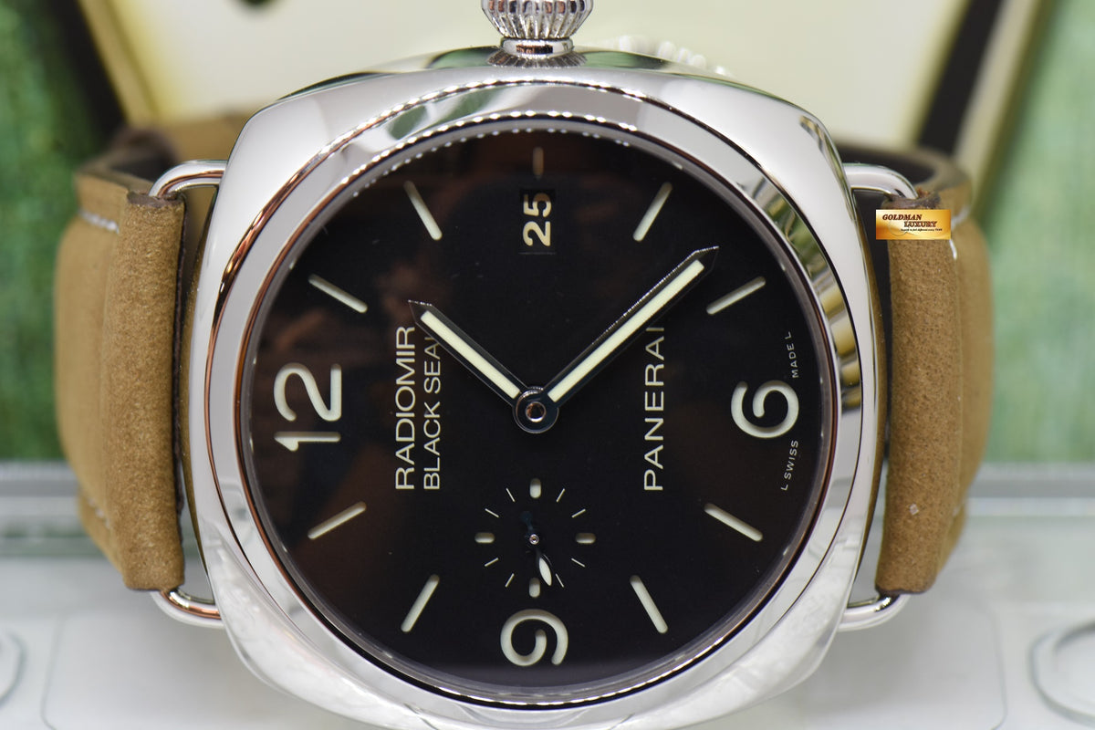 [SOLD] PANERAI RADIOMIR BLACK SEAL 45mm IN-HOUSE P.9000 AUTOMATIC PAM 388 (MINT)