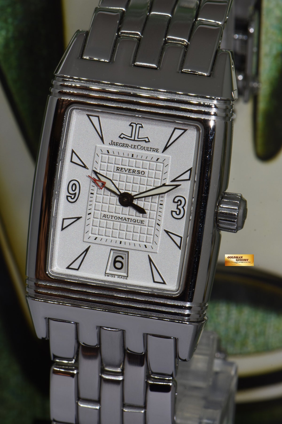 [SOLD] JLC REVERSO GRAN’ SPORT SS BRACELET AUTOMATIC 290.8.60 (MINT)