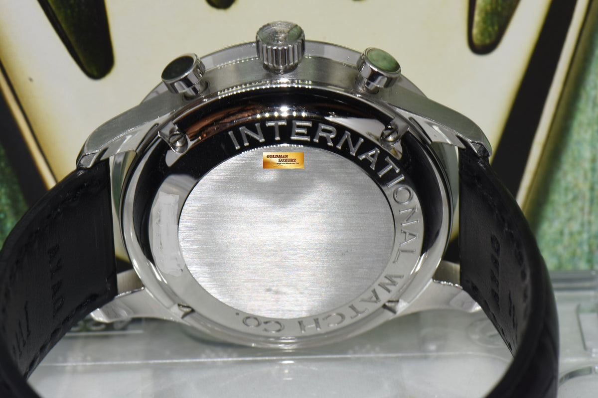 [SOLD] IWC PORTUGUESE CHRONOGRAPH 41mm SILVER AUTOMATIC IW3714 (NEAR MINT)