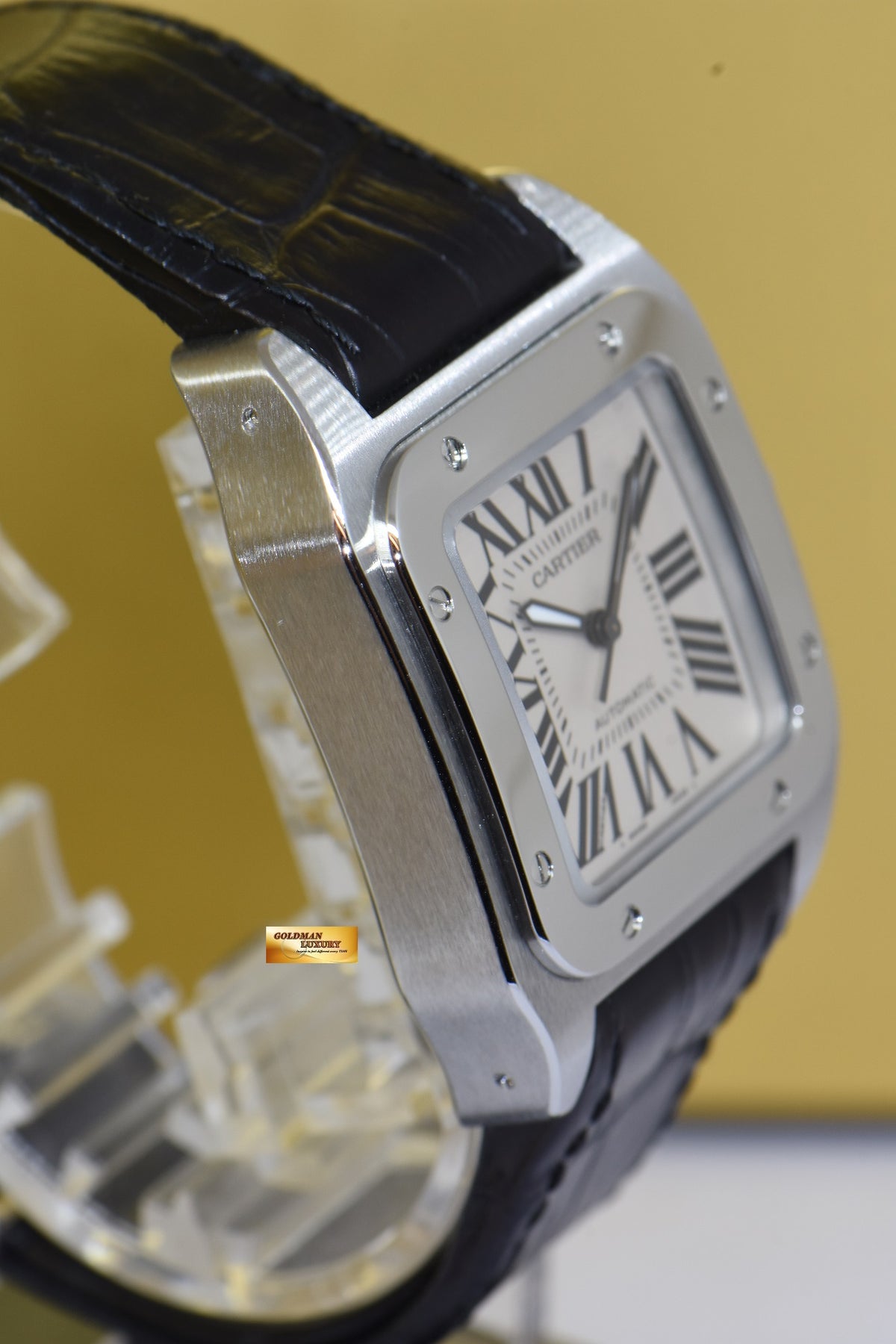 [SOLD] CARTIER SANTOS MIDSIZE SS AUTOMATIC (NEAR MINT)