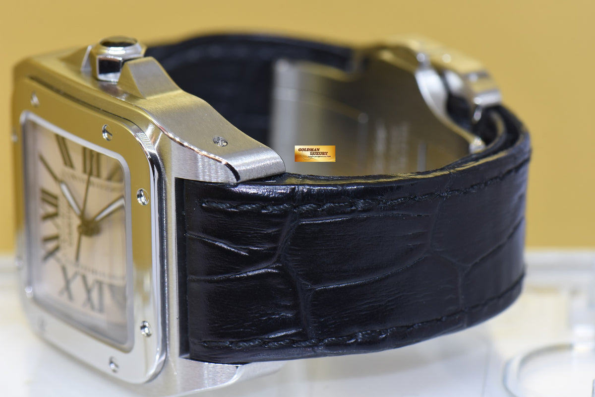 [SOLD] CARTIER SANTOS MIDSIZE SS AUTOMATIC (NEAR MINT)