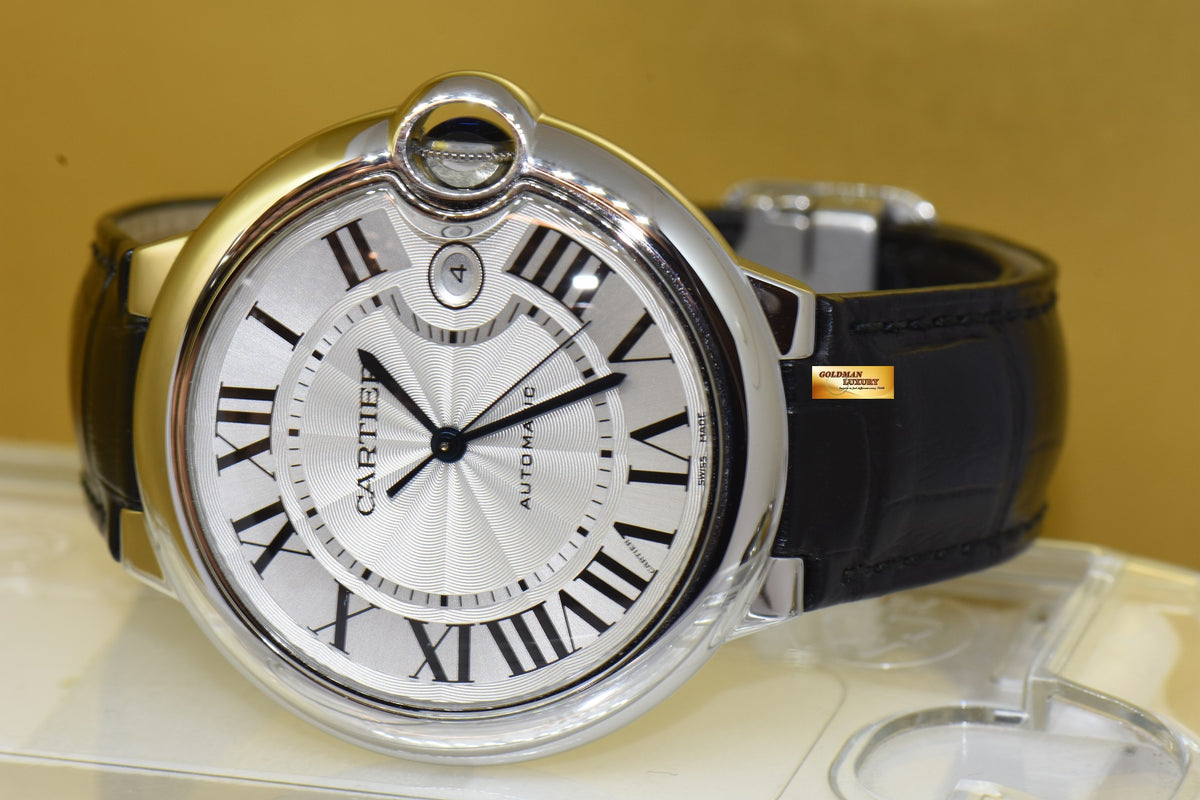 [SOLD] CARTIER BALLOON BLEU 42mm SS AUTOMATIC (NEW-UNWORN)