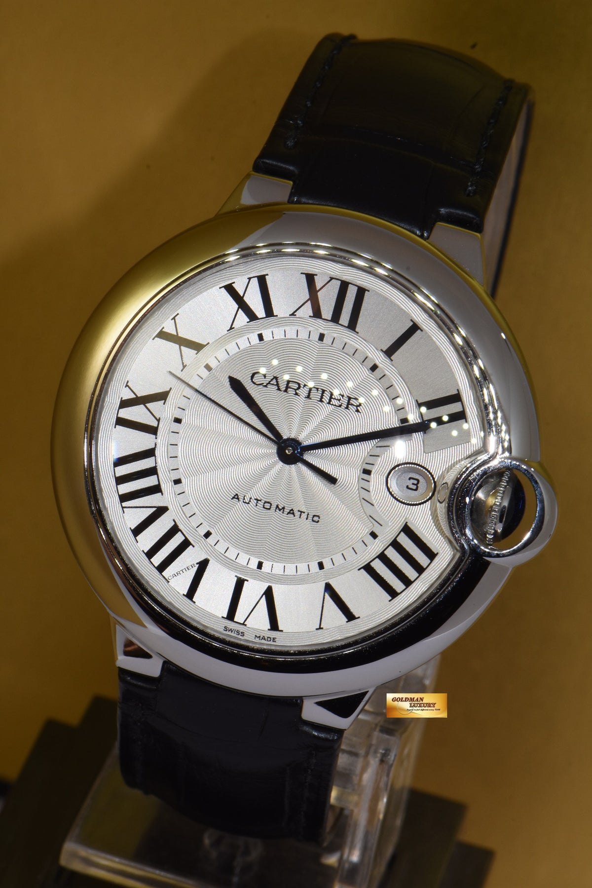 [SOLD] CARTIER BALLOON BLEU 42mm SS AUTOMATIC (NEW-UNWORN)