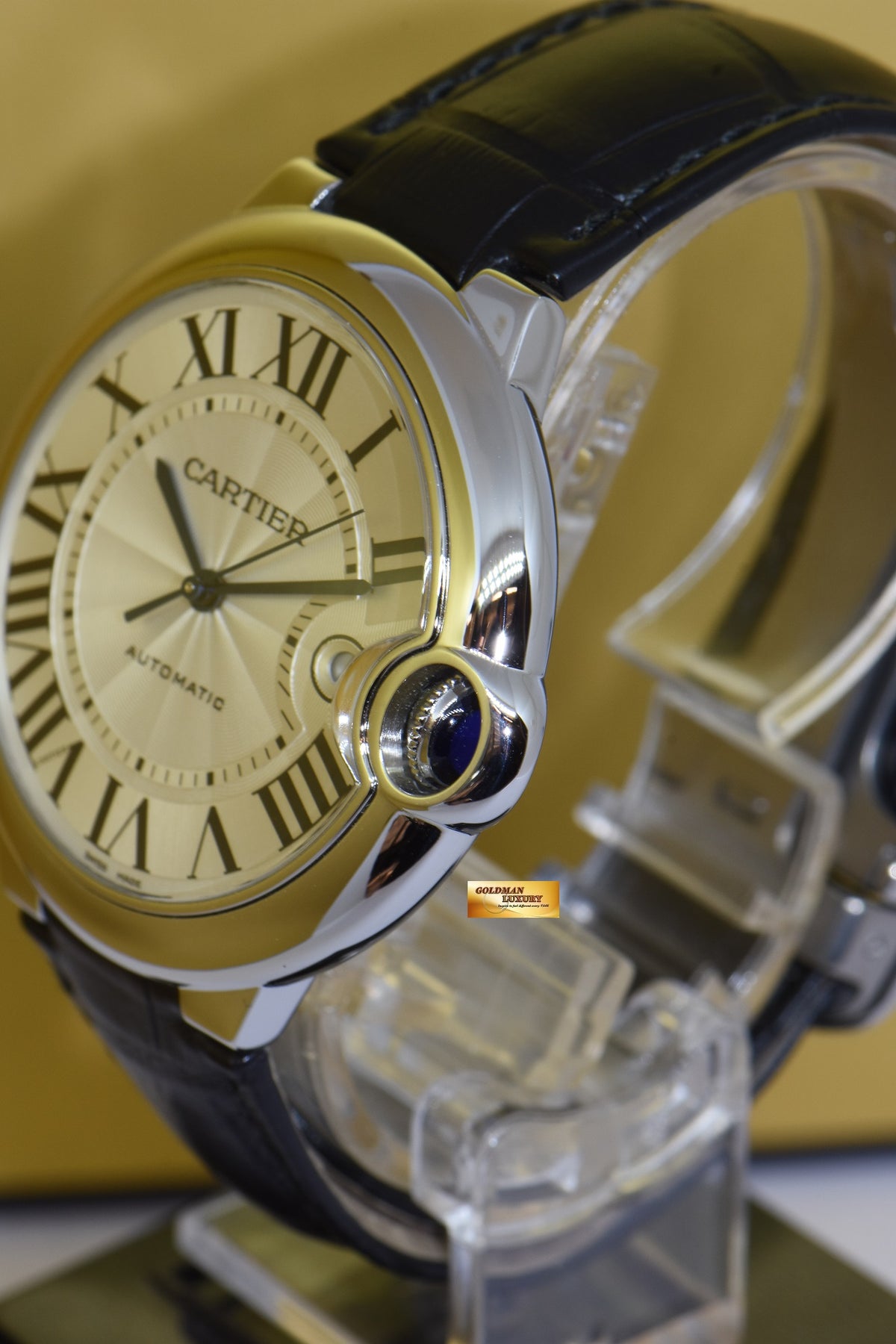 [SOLD] CARTIER BALLOON BLEU 42mm SS AUTOMATIC (NEW-UNWORN)