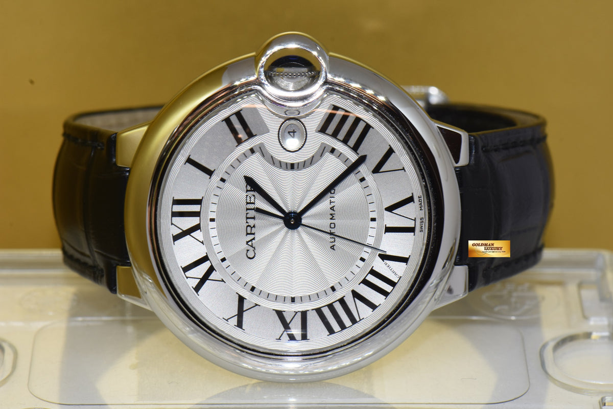 [SOLD] CARTIER BALLOON BLEU 42mm SS AUTOMATIC (NEW-UNWORN)