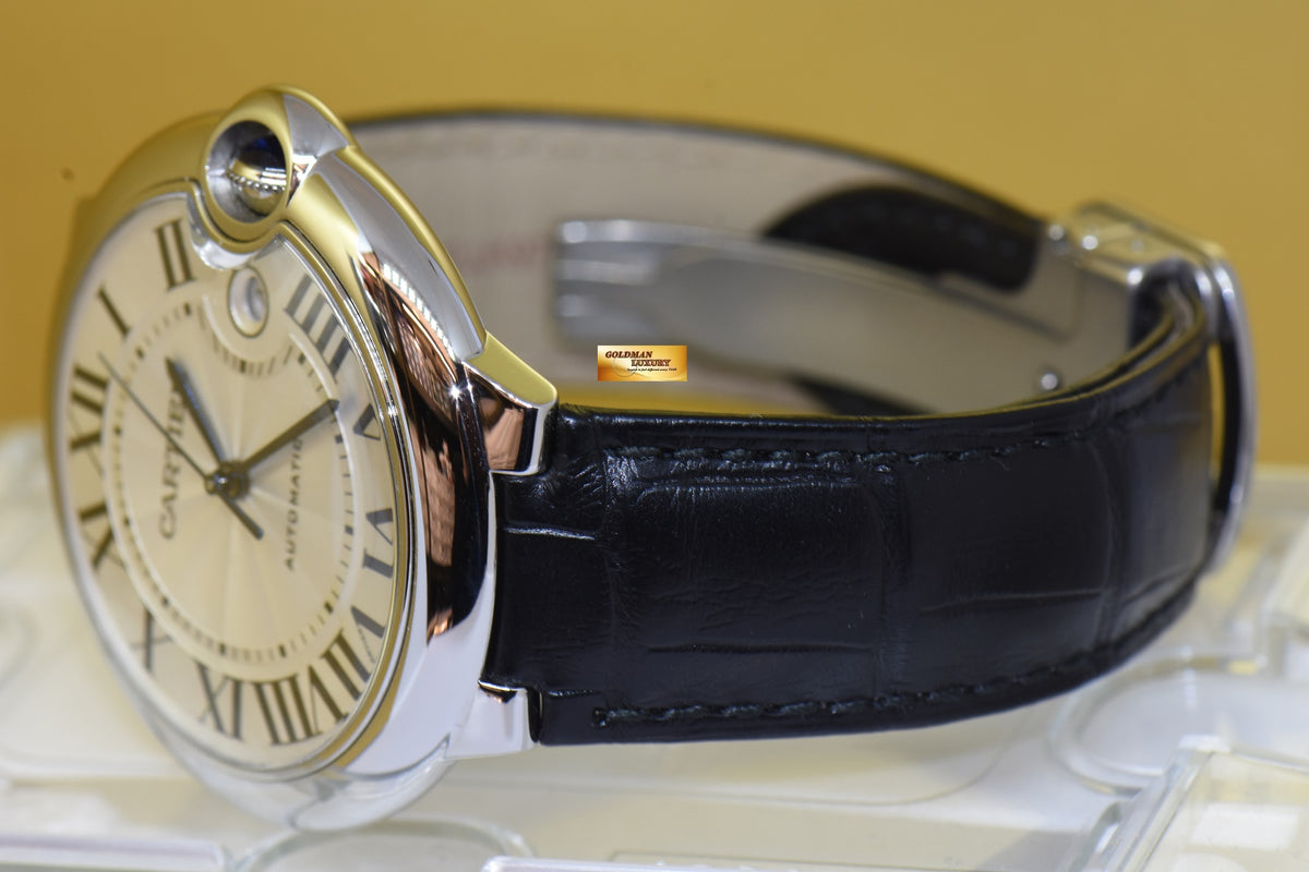 [SOLD] CARTIER BALLOON BLEU 42mm SS AUTOMATIC (NEW-UNWORN)