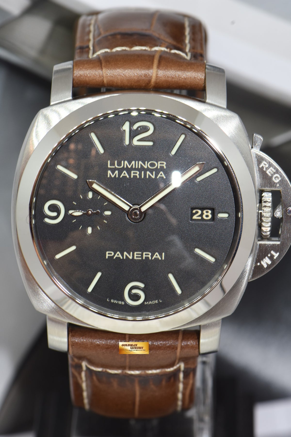 [SOLD] PANERAI LUMINOR MARINA 1950 STAINLESS STEEL AUTOMATIC PAM 312 (NEAR MINT)