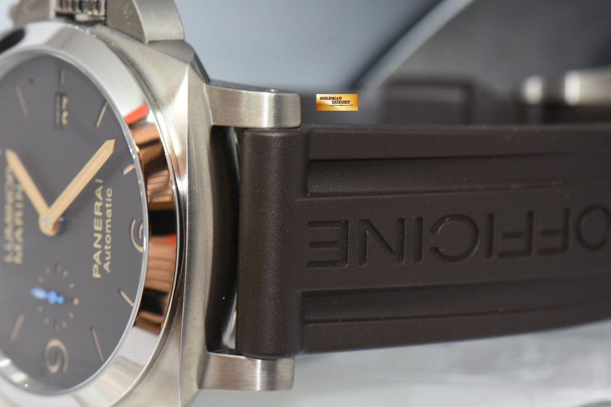 [SOLD] PANERAI LUMINOR MARINA 1950 SLIM TITANIUM AUTOMATIC PAM 1351 [NEW MODEL] (MINT)