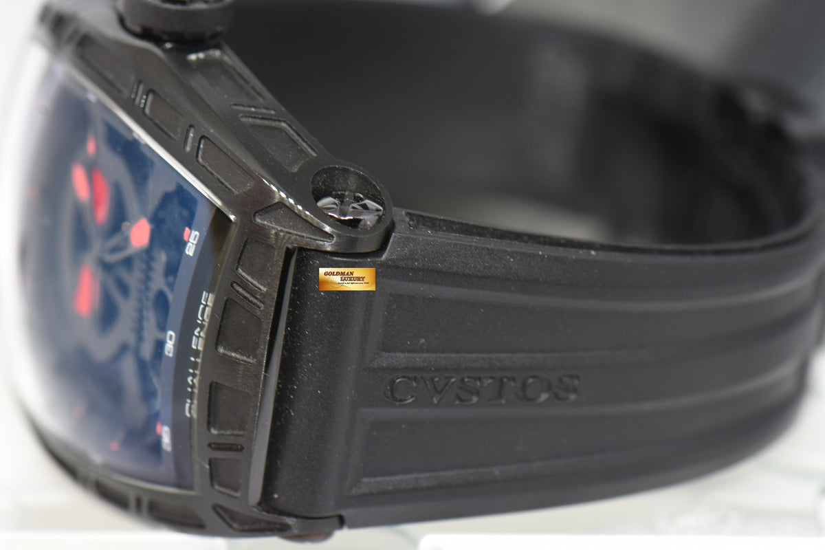 [SOLD] CVSTOS CHALLENGE JETLINER SL SKULL PVD BLACK AUTOMATIC (MINT)