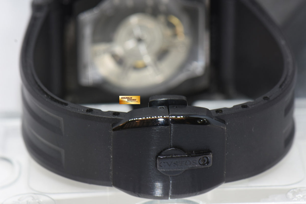 [SOLD] CVSTOS CHALLENGE JETLINER SL SKULL PVD BLACK AUTOMATIC (MINT)